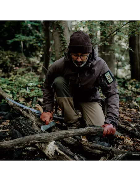 CHAQUETA HELIKON TEX YUKON GRIS/NEGRO