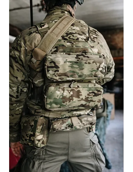 BOLSILLO MOLLE HORIZONTAL 8 FIELDS MULTICAM