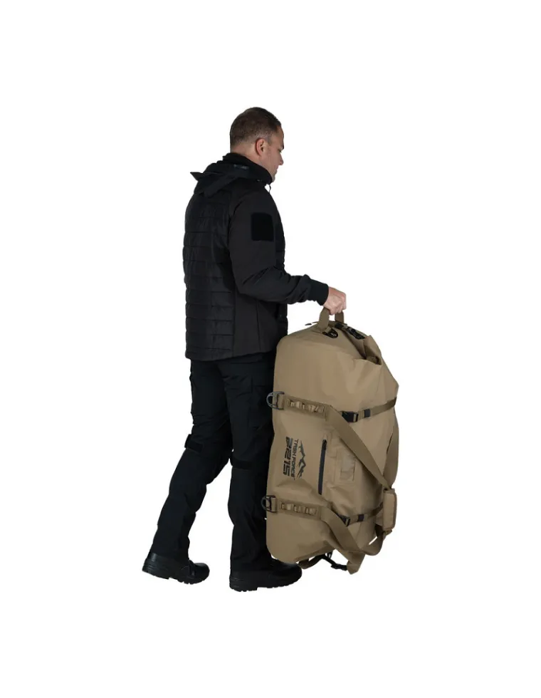 BOLSA VIAJE TG-2215 IMPERMEABLE 90L COYOTE