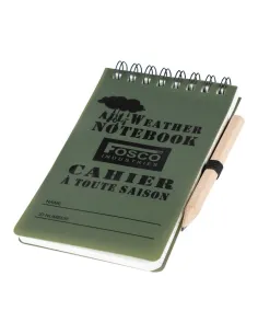 LIBRETA IMPERMEABLE CON LAPIZ FOSCO 2