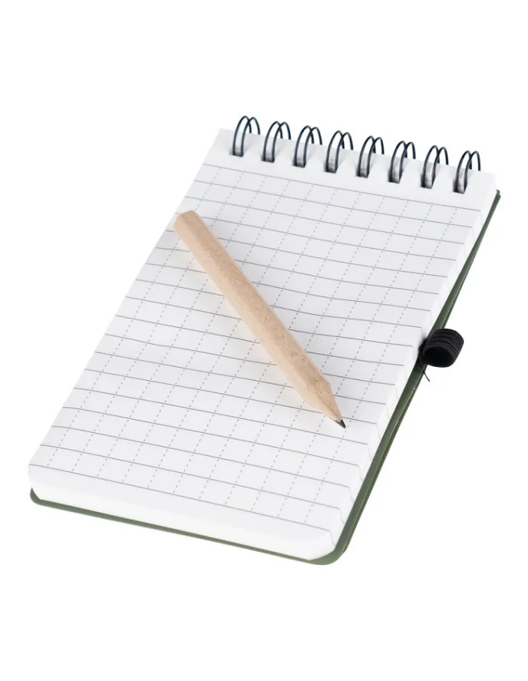 LIBRETA IMPERMEABLE CON LAPIZ FOSCO