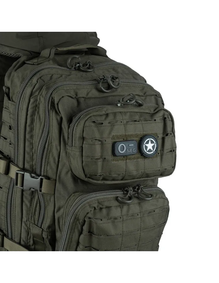 PARCHE PVC GRUPO SANGUINEO 0 NEGATIVO 111474