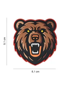 PARCHE PVC GRIZZLY BEAR 8009