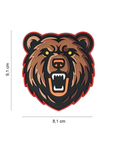 PARCHE PVC GRIZZLY BEAR 8009