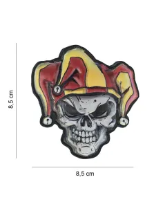 PARCHE PVC SKULL JOKER 8035