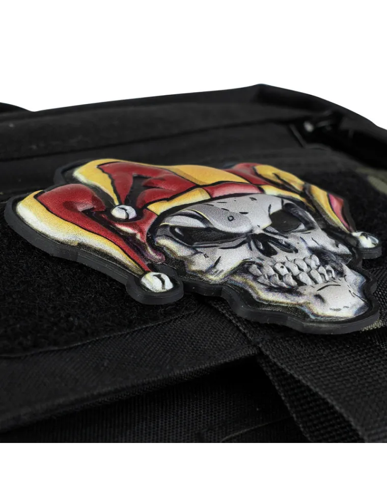 PARCHE PVC SKULL JOKER 8035