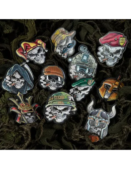 PARCHE PVC SKULL JOKER 8035