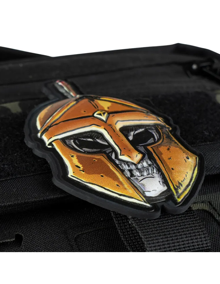 PARCHE PVC SKULL SPARTAN 8036