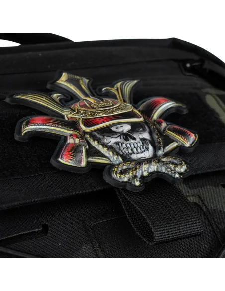 PARCHE PVC SKULL SAMURAI 8041