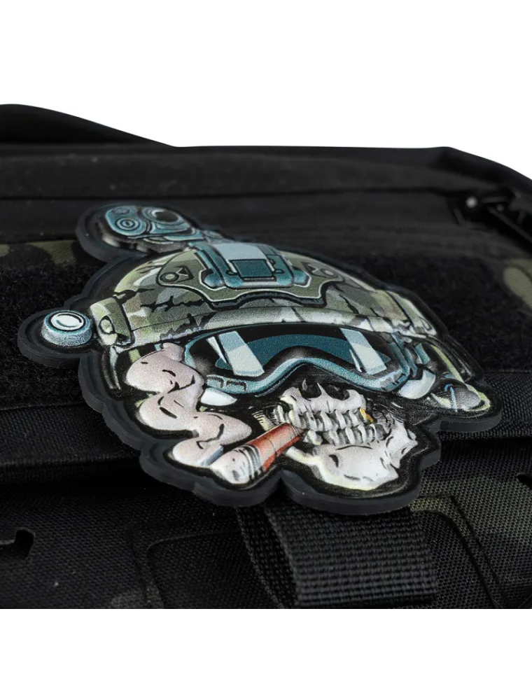 PARCHE PVC SKULL OPERATOR 8042
