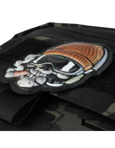 PARCHE PVC SKULL BEANIE WARRIOR 8045 2