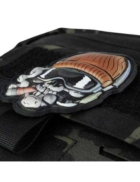 PARCHE PVC SKULL BEANIE WARRIOR 8045