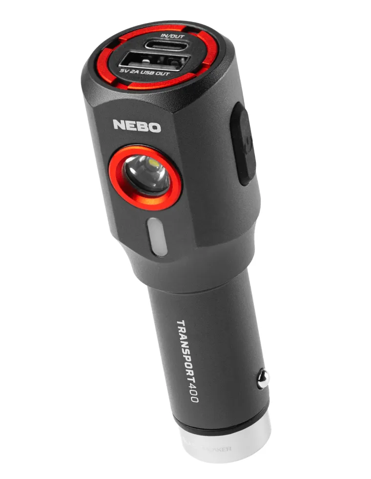 LINTERNA NEBO PARA MECHERO COCHE TRANSPORT 400