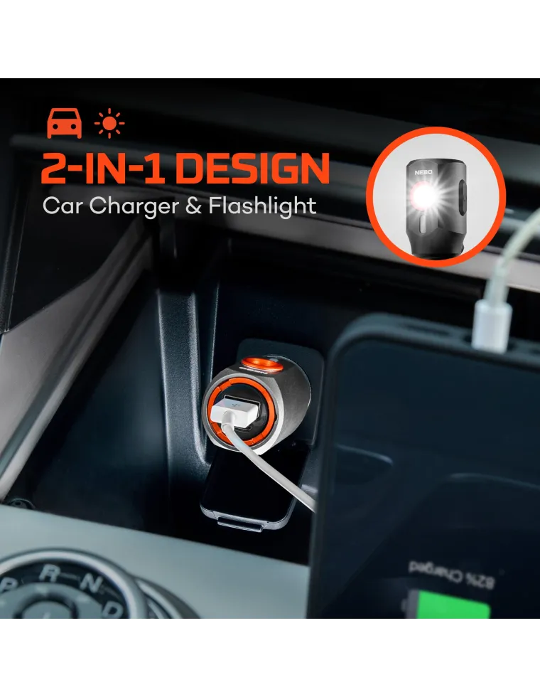 LINTERNA NEBO PARA MECHERO COCHE TRANSPORT 400