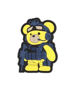 PARCHE PVC IW TEDDY TACTICO FLUORESCENTE