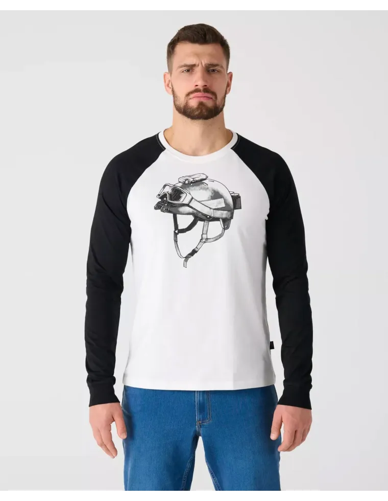 CAMISETA HELIKON TEX MANGA LARGA HELMET