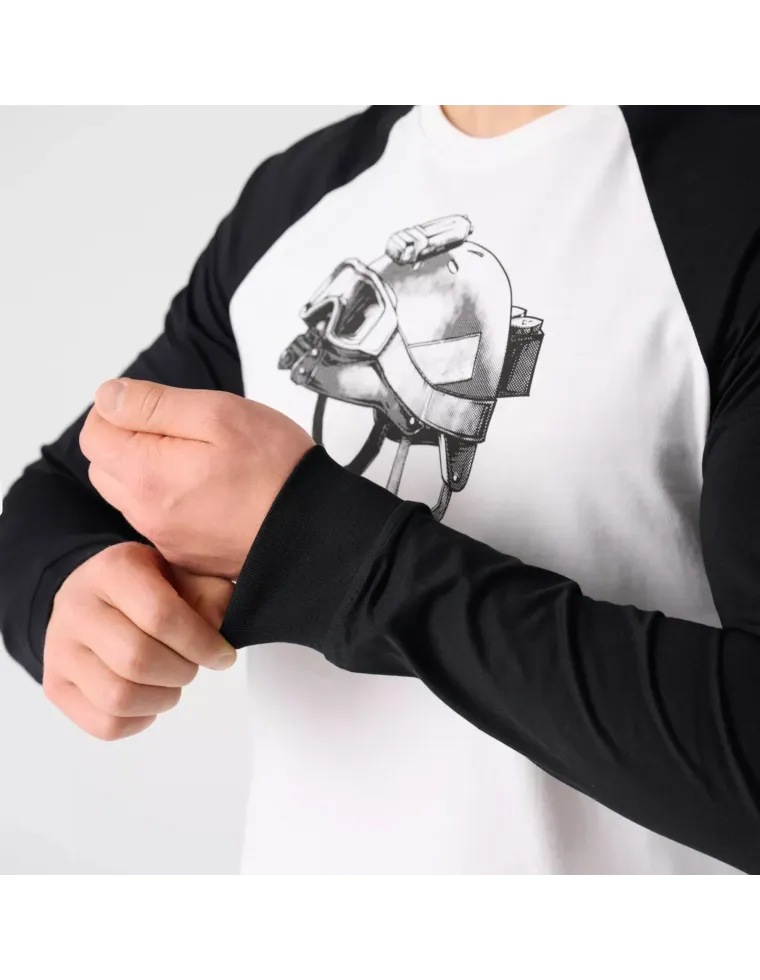 CAMISETA HELIKON TEX MANGA LARGA HELMET