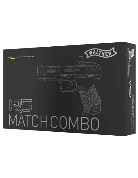 UMAREX WALTHER Q5 MATCH COMBO CO2 Cal. 4,5mm PELLET