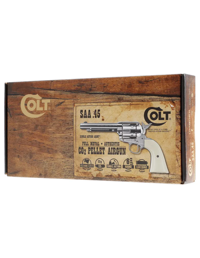 REVOLVER UMAREX COLT SAA .45 BLANCO CO2 Cal. 4,5mm PELLET