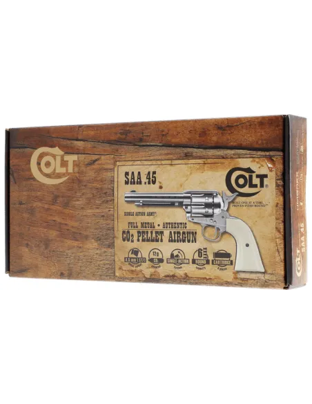 REVOLVER UMAREX COLT SAA .45 BLANCO CO2 Cal. 4,5mm PELLET