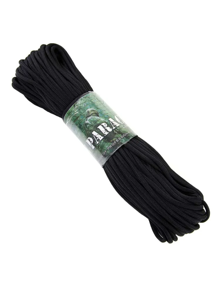 CUERDA PARACORD FOSCO 30M NEGRO