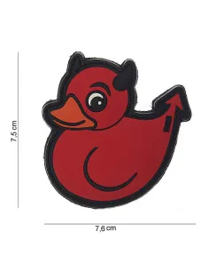 PARCHE PVC FOSTEX DEVIL DUCK ROJO 10053