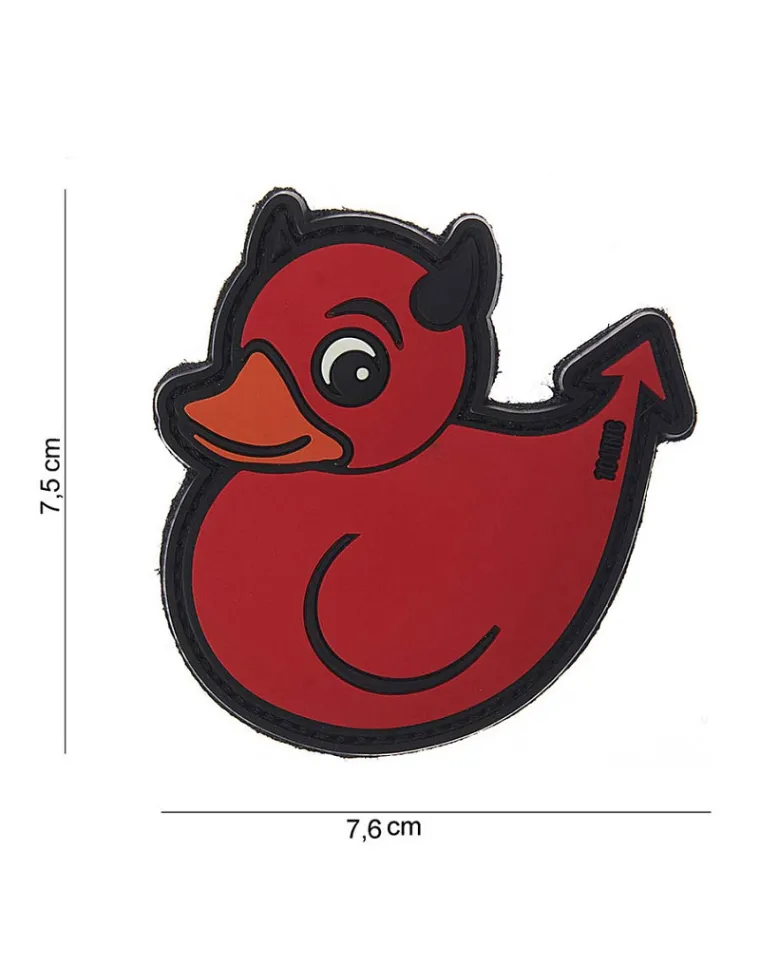 PARCHE PVC FOSTEX DEVIL DUCK ROJO 10053