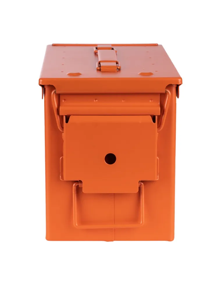 CAJA MUNICION CAL 50 FLIGHT RECORDER NARANJA