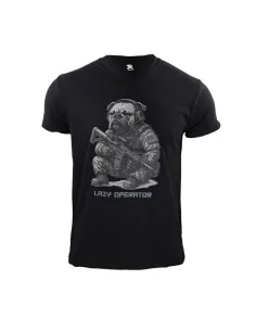 CAMISETA IMMORTAL LAZY OPERATOR NEGRA