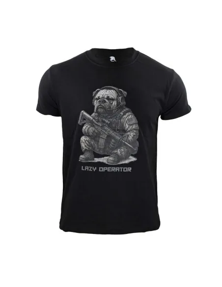 CAMISETA IMMORTAL LAZY OPERATOR NEGRA