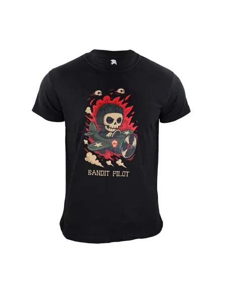 CAMISETA IMMORTAL BANDIT PILOT NEGRA
