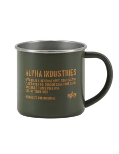 TAZA ACERO ALPHA VERDE