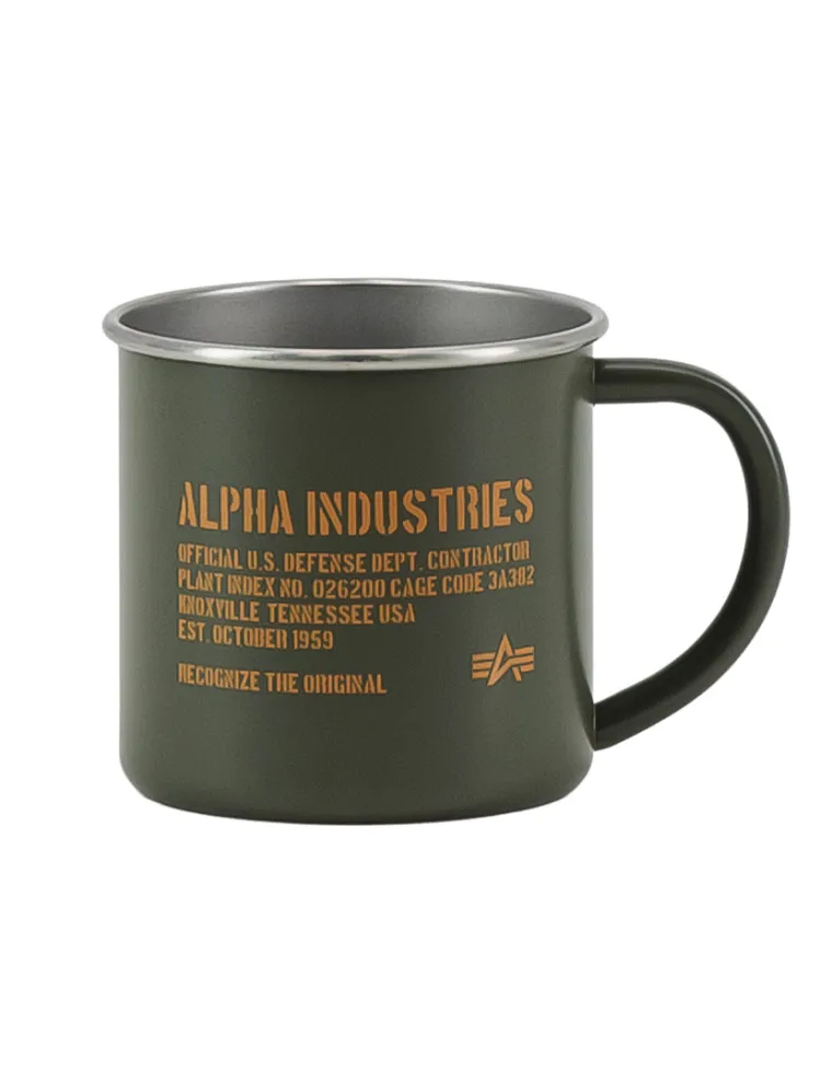 TAZA ACERO ALPHA VERDE