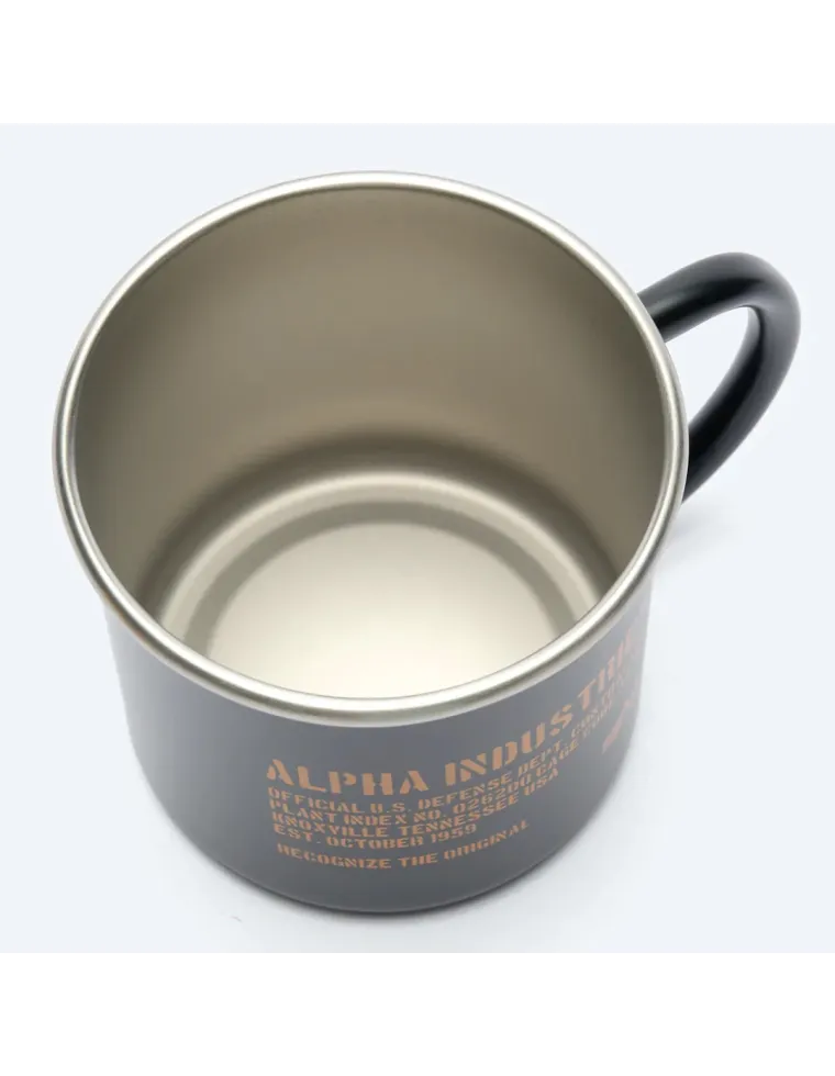 TAZA ACERO ALPHA VERDE
