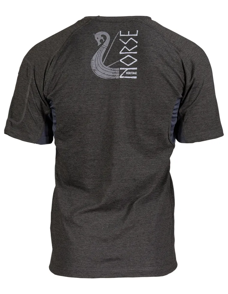 CAMISETA RAGNAR AESIR NORSE GRIS