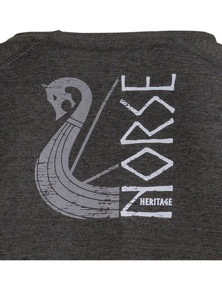 CAMISETA RAGNAR AESIR NORSE GRIS