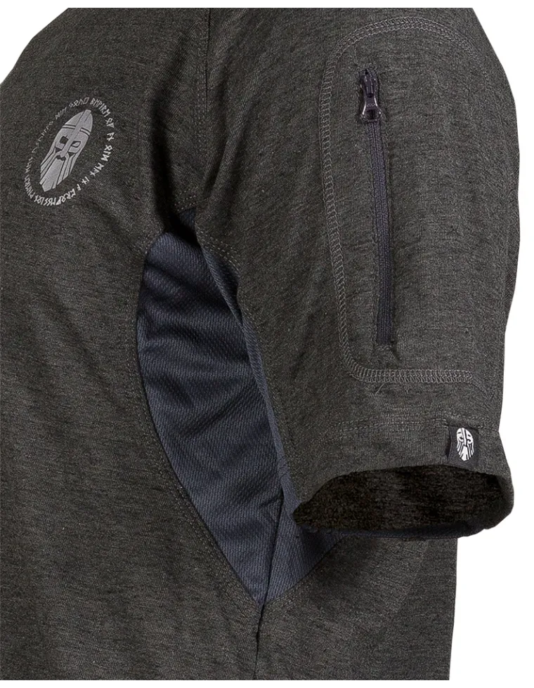 CAMISETA RAGNAR AESIR NORSE GRIS