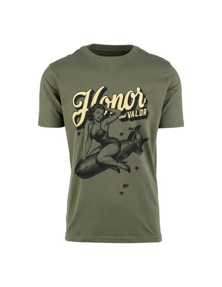 CAMISETA FOSTEX PIN UP HONOR AND VALOR 