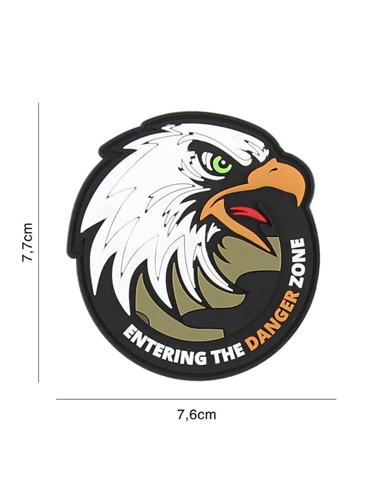 PARCHE PVC DANGER ZONE EAGLE 9109