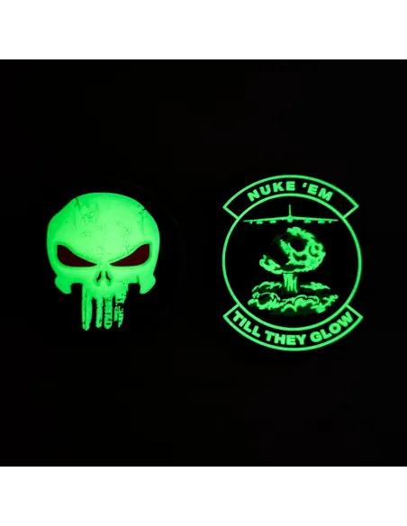 PARCHE PVC PUNISHER RED EYES GLOW 8001