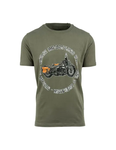 CAMISETA FOSTEX VINTAGE MOTORCYCLE WW2