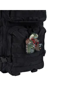 ADAPTADOR MOLLE/VELCRO SMALL NEGRO 2