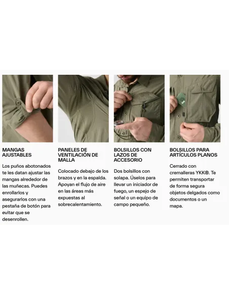 CAMISA HELIKON TEX CANOPY JUNGLE BLUE