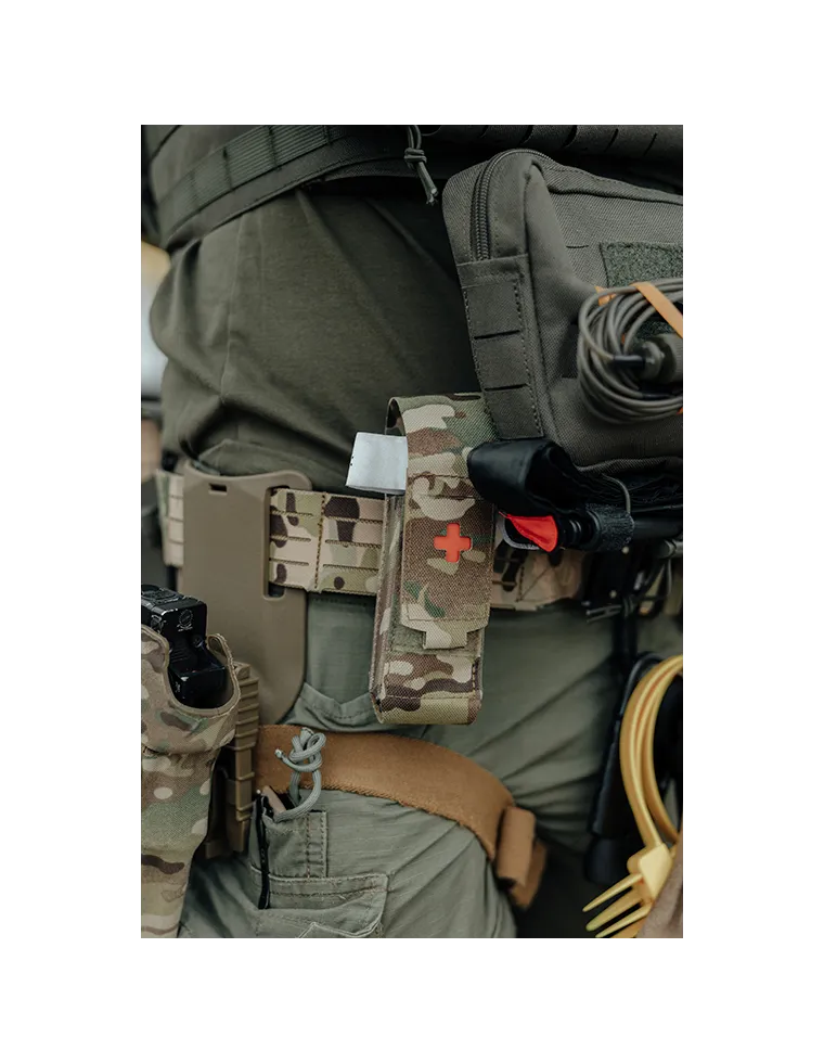 POUCH TORNIQUETE 8 FIELDS LASERCUT MULTICAM