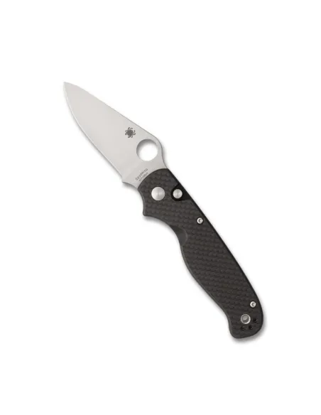 NAVAJA SPYDERCO BUTTON UP CARBON