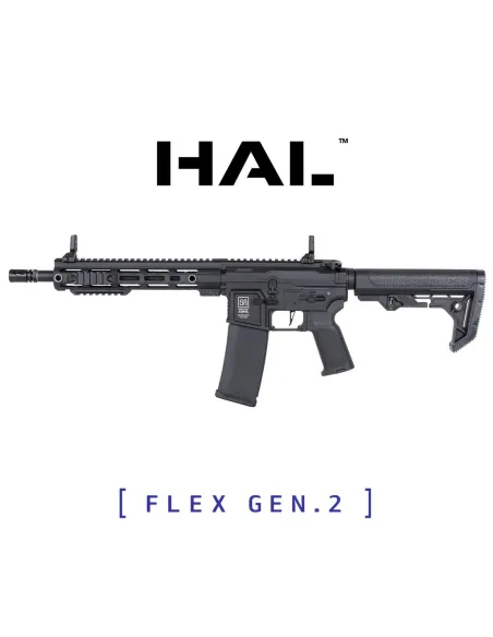 SPECNA ARMS SA-F05-RL FLEX GEN2 HAL ETU BRUSHLESS LIGHT OPS STOCK NEGRO AIRSOFT