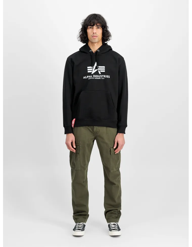 SUDADERA CAPUCHA ALPHA IND. NEGRA