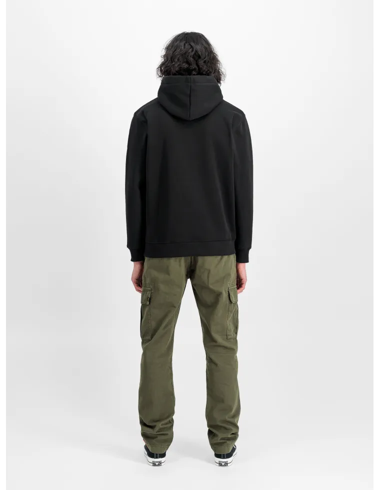 SUDADERA CAPUCHA ALPHA IND. NEGRA