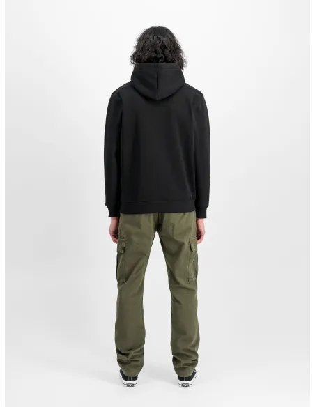 SUDADERA CAPUCHA ALPHA IND. NEGRA