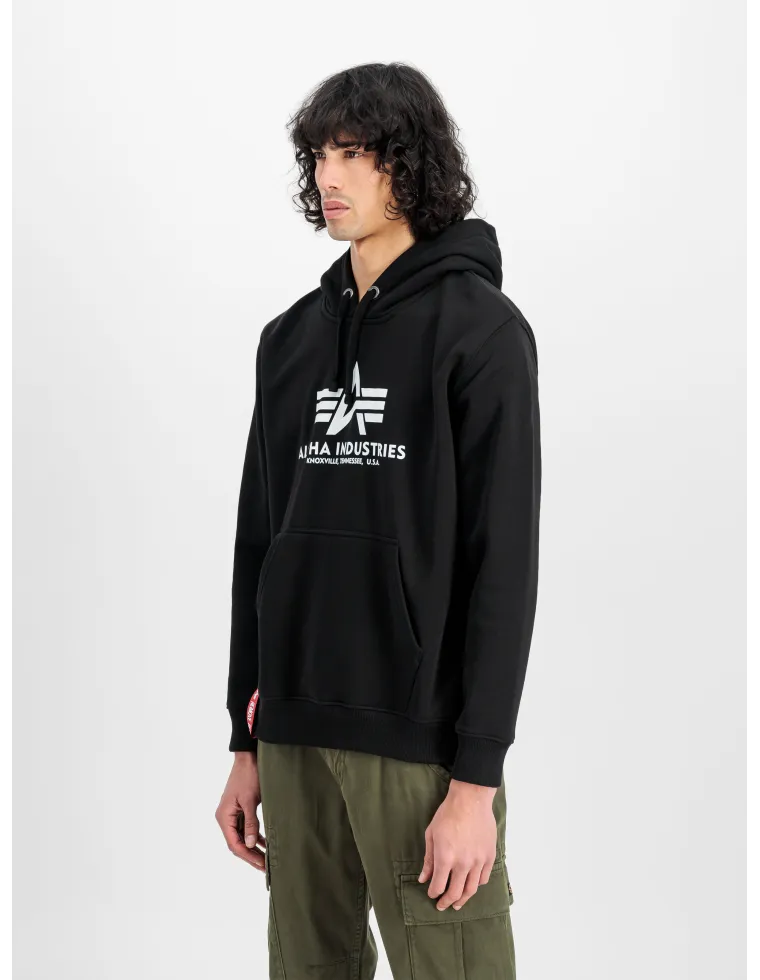 SUDADERA CAPUCHA ALPHA IND. NEGRA
